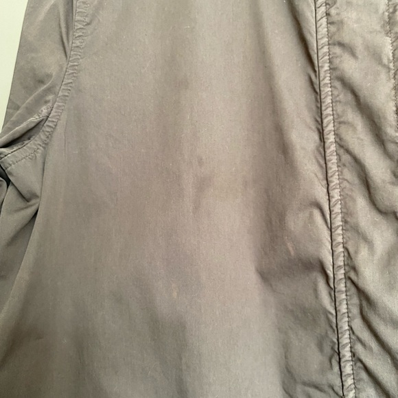 JAMES PERSE brown anorak utility rain jacket sz 3 - Picture 14 of 15